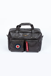 Sac de voyage en cuir Royal Air Force Dahl 5 marron foncé